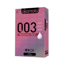 Okamoto - 0.03 透明質酸 安全套 4 片裝 照片